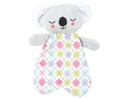 MEDVÍDEK Puppy šedý pískací šustící.16 cm