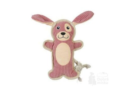 Pejsek BUDDY růžový 28 cm