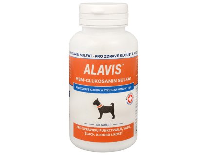 Alavis MSM + Glukosamin sulfát 60 tbl.