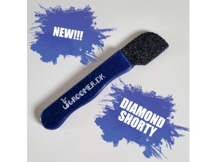 Trim. nůž Groomer DK profi  Diamond edit. "SHORTY"