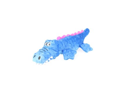 Krokodýl plyš modrý 37 cm