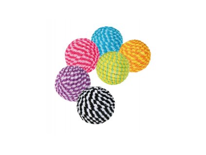 Míček zdobený provázkem 4,5 cm