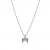 kolekce BE ANGEL® La vie - Řetízek s  KŘIDÉLKEM se zirkonem v rhodiovaném Ag 925/1000