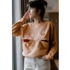 Sweat allaitement Peche abricot faMILKy Sweater breastfeeding apricot AV1A6958 ee12e01a 50d0 4d2c 8d0e e1882a328365 1000x