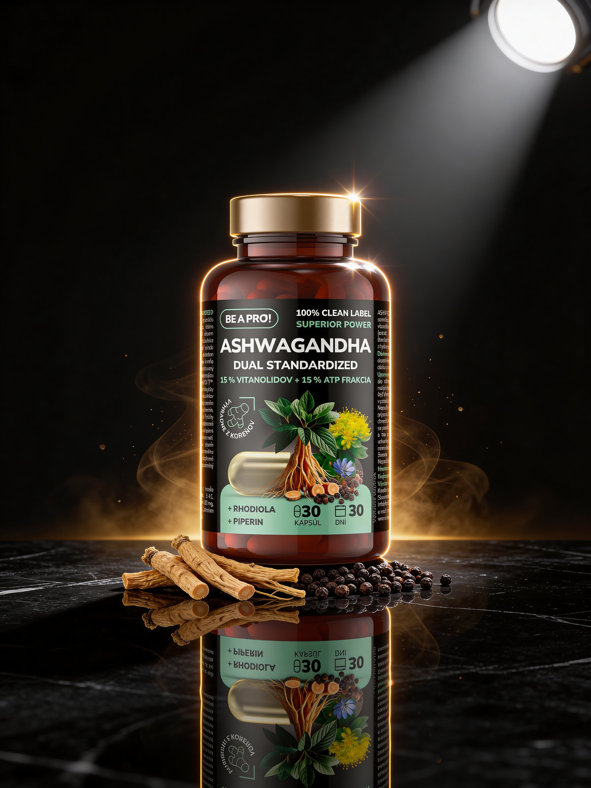 Ashwagandha Dual Standardized kapsuly