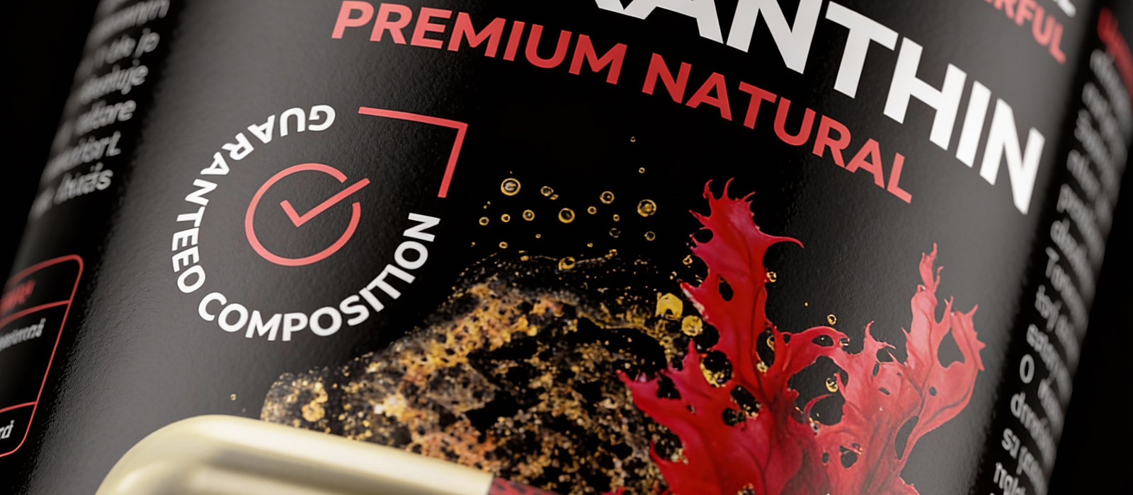 Astaxanthin Premium Natural — zaručené zloženie