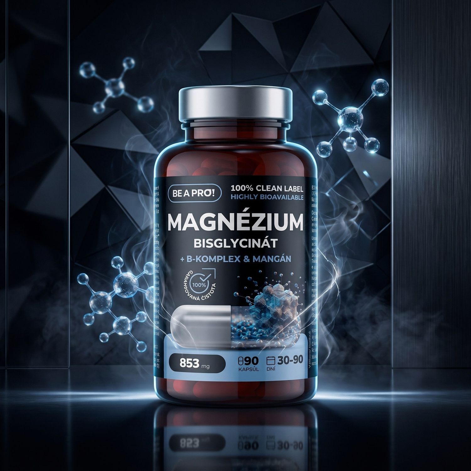 Magnézium bisglycinát — plne zreagovaný chelát