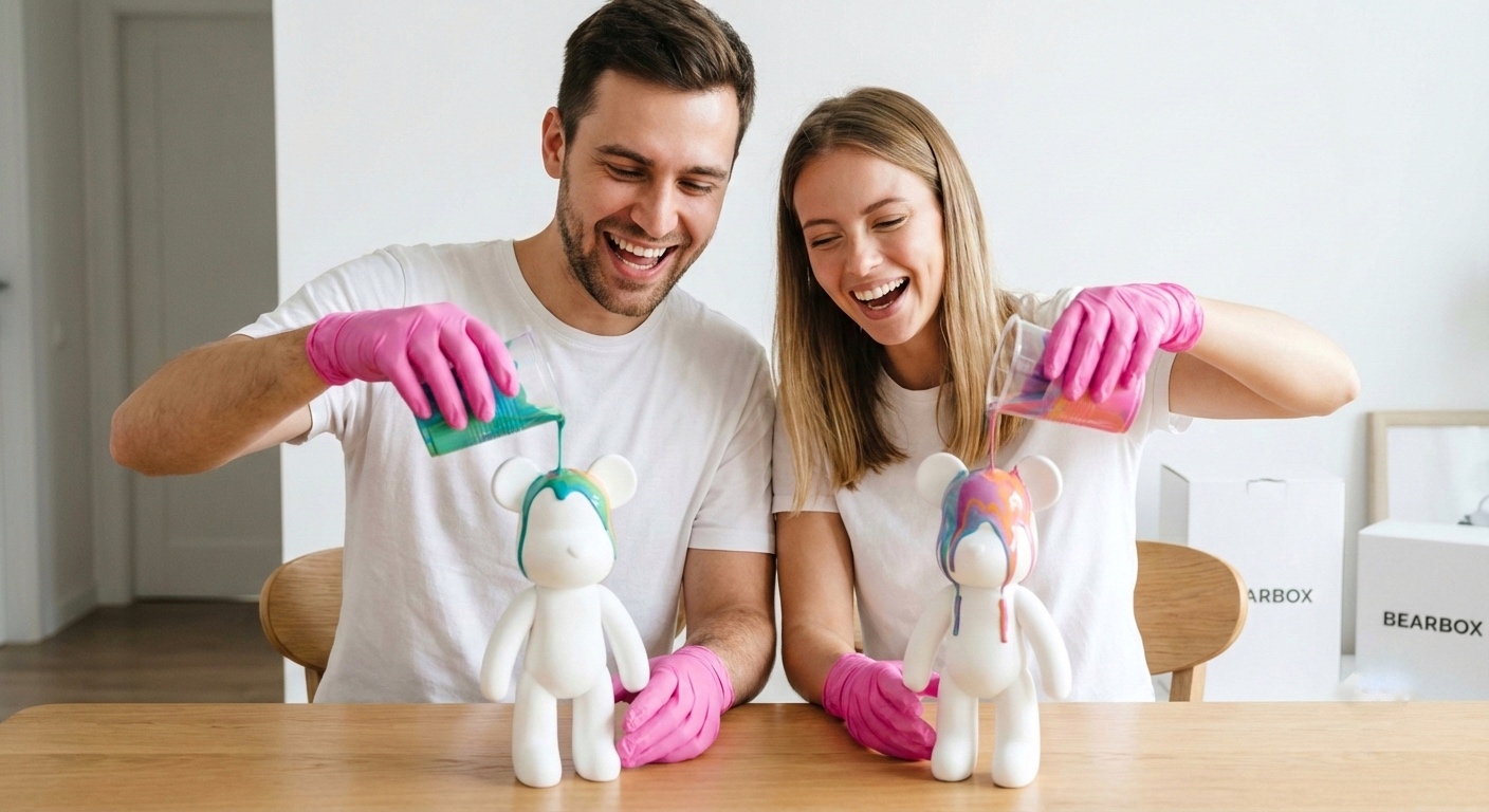 Pár tvoriaci spoločne s Bearbox Double Setom