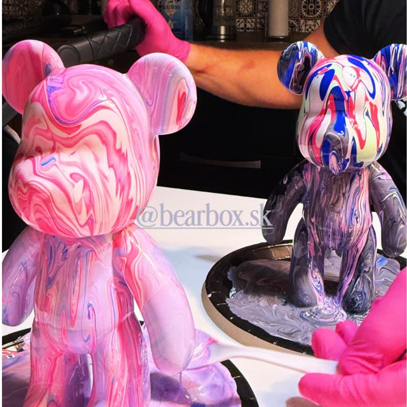 BEARBOX figurky neon pink - vyrazny kreativny set