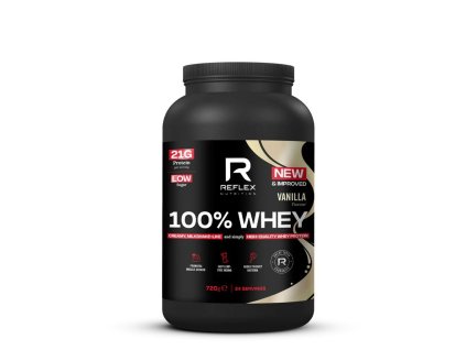 1.REF NEW 100% Whey Protein 720g vanilka 106187
