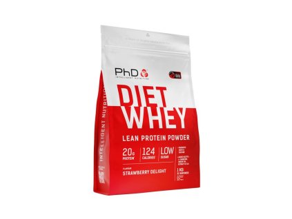 1 diet whey jahoda 1 kg