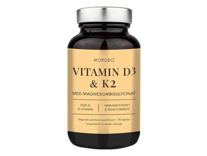 1.NOR Vitamin D3 and K2 90 kapslí 47057