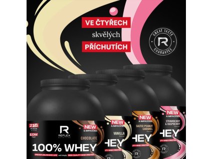 5.REF NEW 100% Whey Protein 2kg flavors