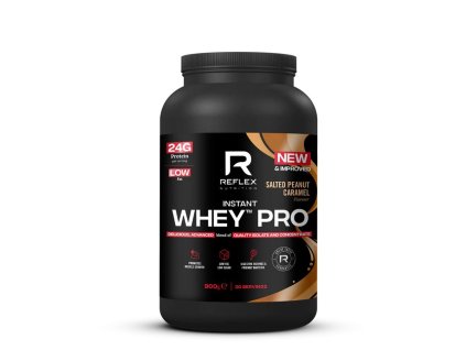 1.REF NEW Instant Whey PRO 900g slaný arašídový karamel 106192
