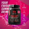 3.raspberry clear whey summer drink