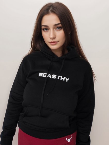 Women's hoodie BEASTHY - Black