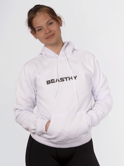 Women's hoodie BEASTHY - White