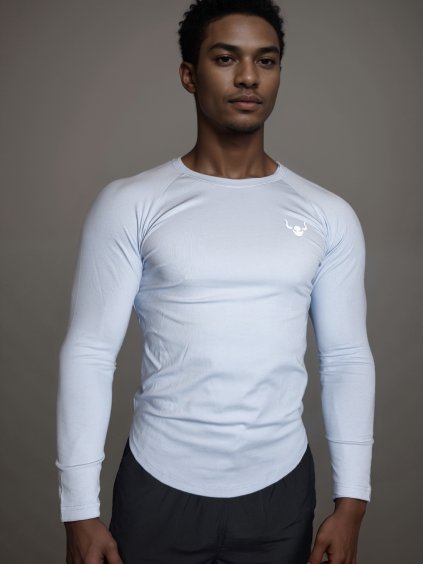 Long Sleeve T-shirt BEASTHY - Light Blue