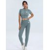 Ribbed Crop Top RIBEE - Grey