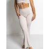 Women's Flared Leggings FLAYED - Beige