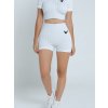 Dámské ribbed kraťasy RIBEE- White