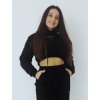 Crop mikina AYLA - Black