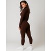 Women's Zip Up Top SOFT - Brown