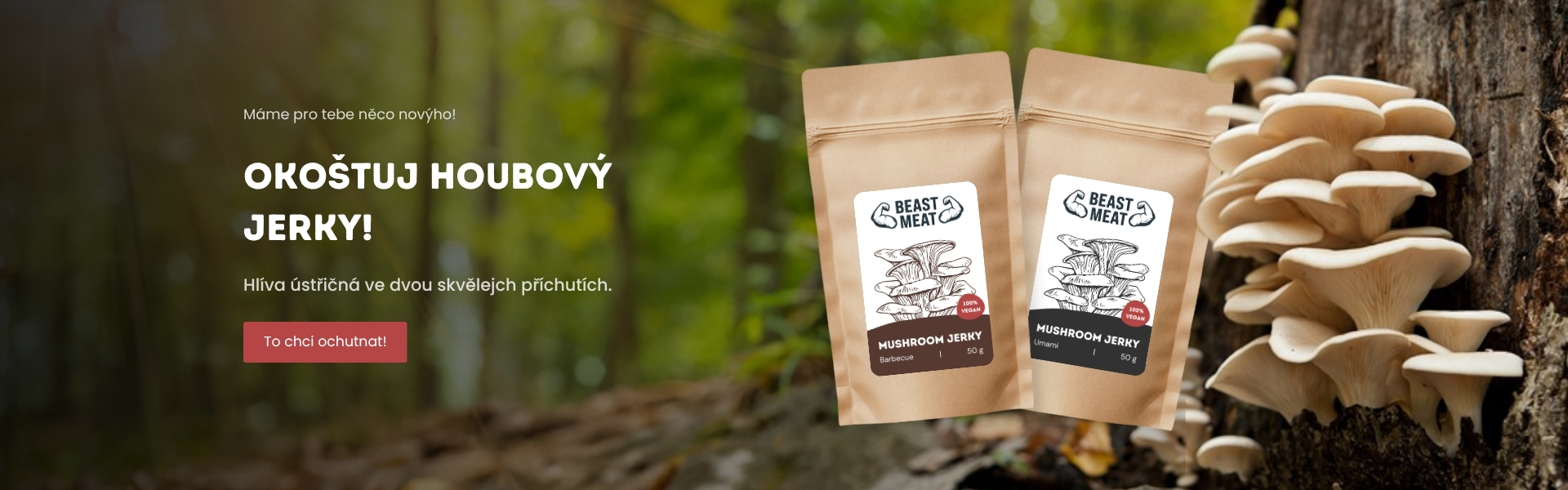 Houbové jerky
