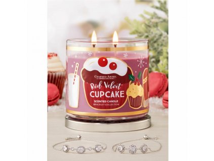 duftkerze red velvet cupcake armband