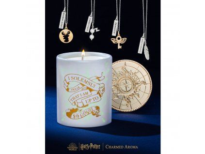duftkerze harry potter marauders map halskette