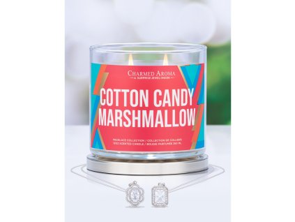 duftkerze cotton candy marshmallow classic kollektion halskette