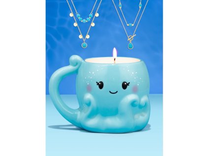 duftkerze oktopus mug gold layered halskette