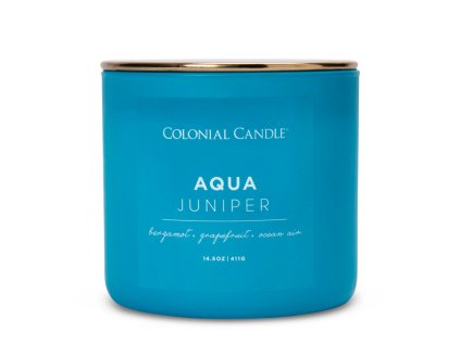 duftkerze aqua juniper 411g