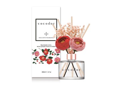 Cocodor - Aroma tyčinkový difuzér - Camelia - vôňa Black Cherry 200 ml