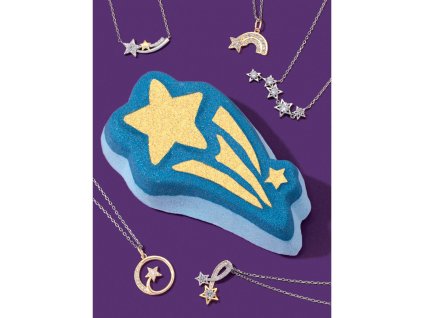 badebombe shooting star halskette