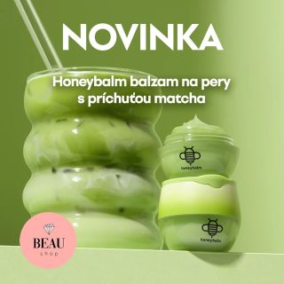 💚 Balzam na pery s príchuťou MATCHA? 💚 To je aktuálna novinka na našom webe od Honeybalm. Typická sladká a fresh príchuť...