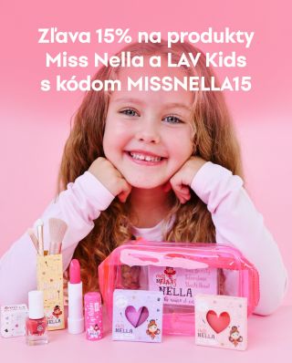 Máme pre vás krásnu novinku ✨ Do konca februára 2026 získate -15 % zľavu na produkty Miss Nella a LAV Kids 🎉 Stačí použiť...