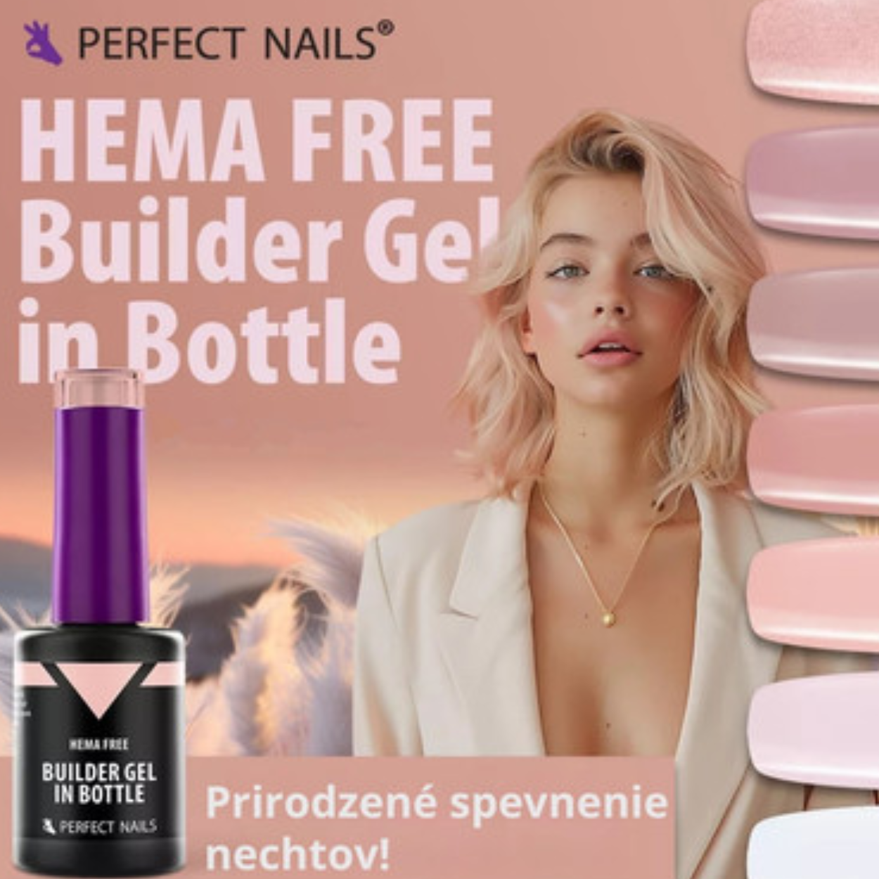 Pre vždy žiarivé a upravené nechty – HEMA FREE Builder Gel in Bottle