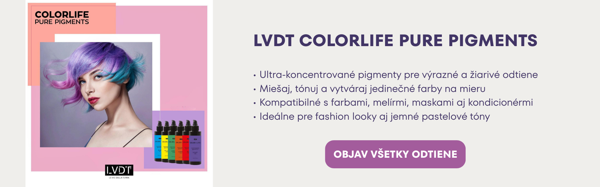 LVDT COLORLIFE PURE PIGMENTS
