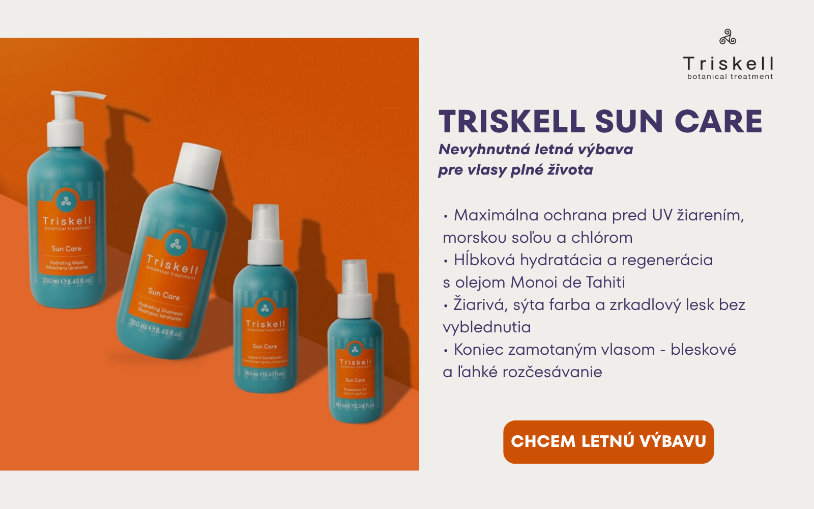 Triskell Sun Care produktový rad