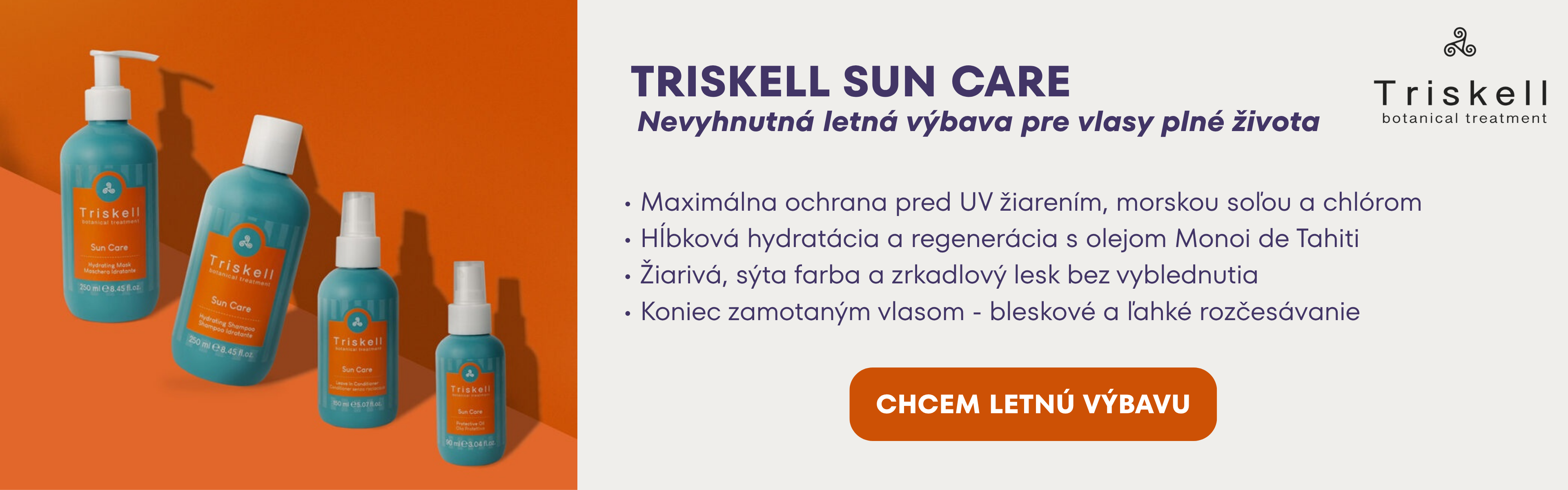 Triskell Sun Care produktový rad