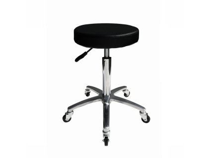 Kadernícka taburetka Comfort, čierna