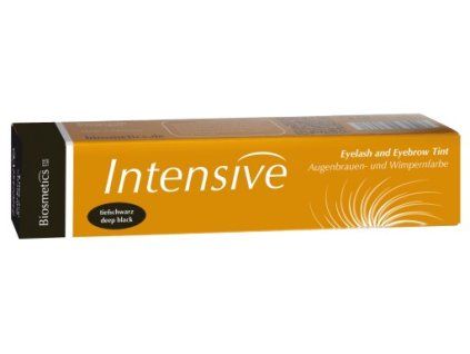 INTENSIVE farba na mihalnice a obočie – Deep Black, 20 ml