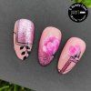Pearl Nails Glam Decor Gel – Pink, 5 ml