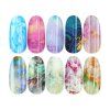Pearl Nails Transfer fólia na nechty – Sada MARBLES (10 ks)