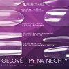 Perfect Nails Full Coverage Nail Tip - celopokryvné gélové tipy na nechty Square Medium