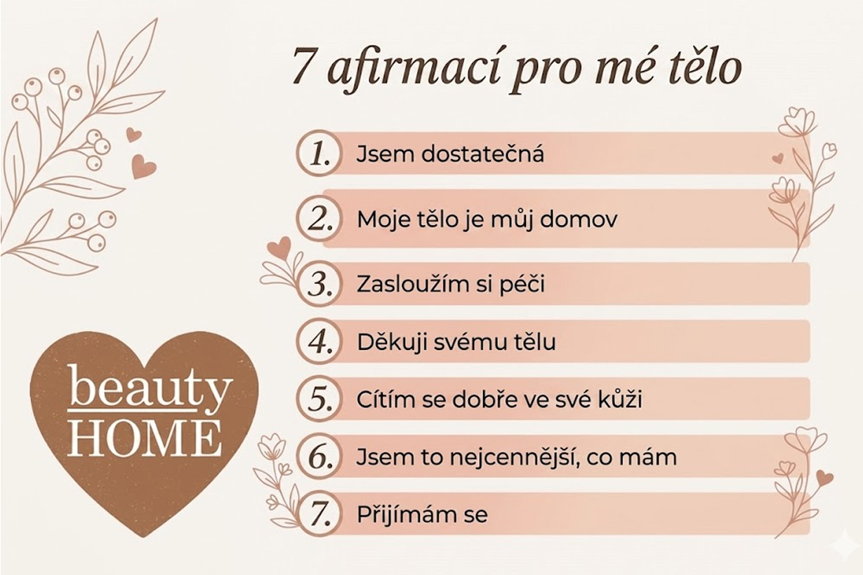 Afirmace v každodenní péči: Jak proměnit sprchování v rituál lásky k sobě
