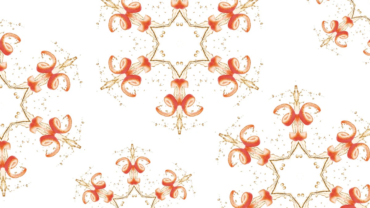 Jemný šumivý motiv Maison Berger inspirovaný vůní Exquisite Sparkle