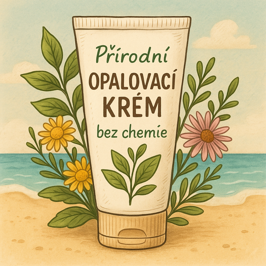 Přírodní opalovací krém bez chemie s bylinkami
