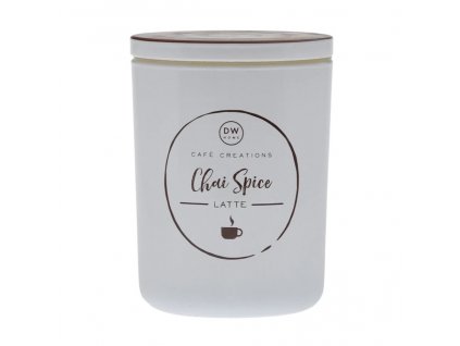 DW HOME vonná svíčka ve skle Chai Spice Latte, velká